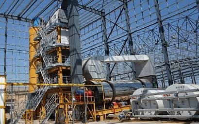 Composition and principle of metering device in asphalt mixing plant